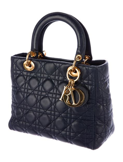 lady dior large bags|medium lady dior bag price.